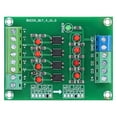thumbnail image 3 of Signal Converter Module, 24V To 5V Durable Optocoupler Isolation Board Stable Working 4 Channel PNP To NPN  For DIY, 3 of 8