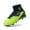 DARK/BLUE/NEON/GREEN, variant on BURUDANI Kids Boys Girls Soccer Trainers Cleats Shoes Sport Soccer Shoes