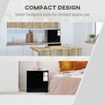 thumbnail image 5 of HOMCOM 1.1Cu.Ft Mini Freezer w/ Reversible Door for Home Office, 5 of 8