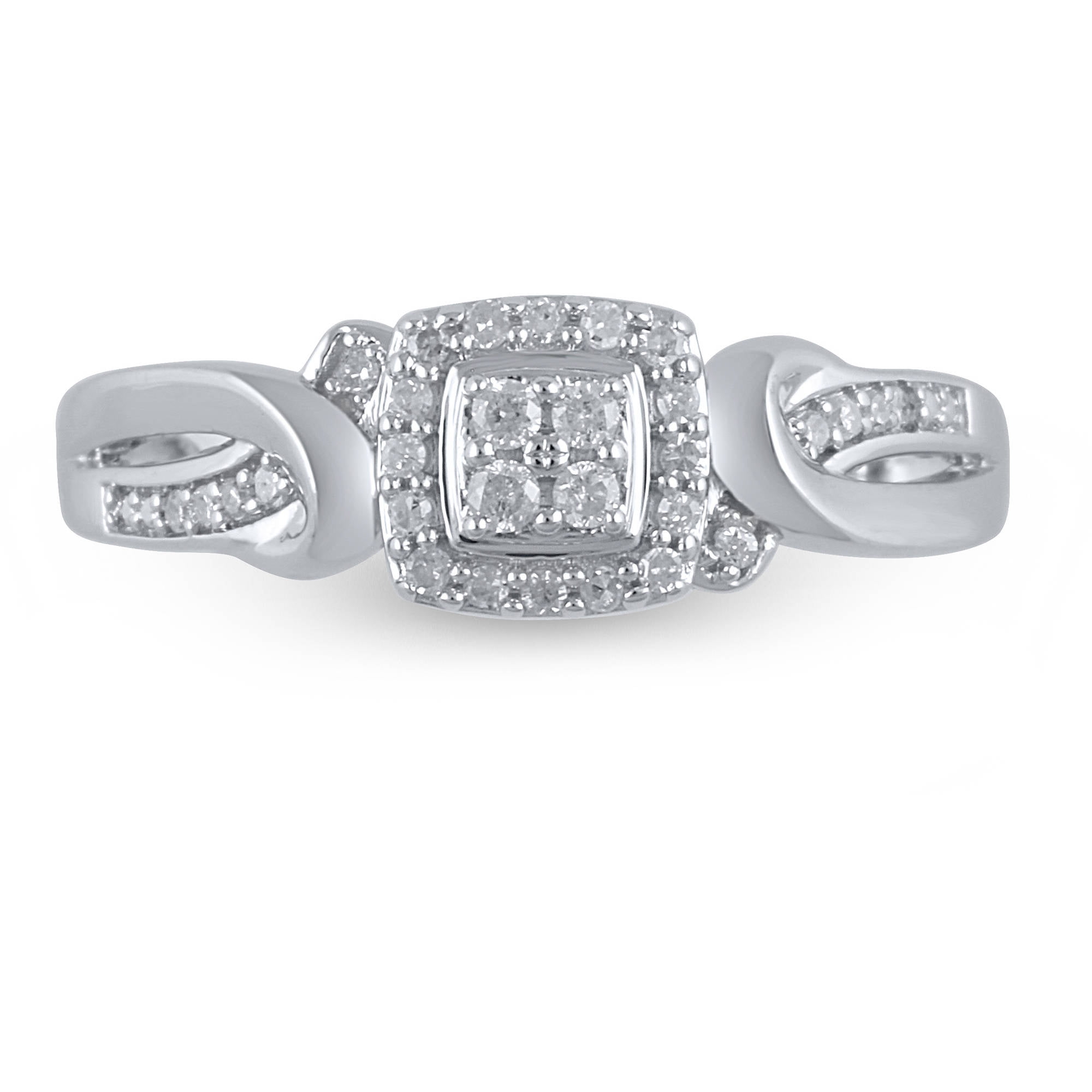 1/6 Carat T.W. Diamond Sterling Silver Promise Ring