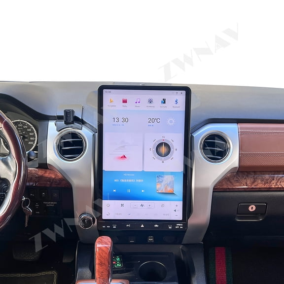 ZWNAV 16.8 inch Android 15 Car Radio For Toyota Tundra 2014-2019 HD Multimedia Video Player Navigation GPS DVD 4G DSP Stereo Bluetooth