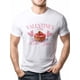 thumbnail image 1 of T-Shirts for Men, Strawberry Cake Crew Neck Cotton T-Shirt Men's Short Sleeve Valentine's Day Love You, 1 of 8