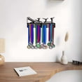 thumbnail image 4 of Siruishop Medal Holder Display Hanger Medal Hanger Display for Running Race Gymnastics A, 4 of 6