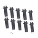 thumbnail image 3 of 10 Piezas Clips para Cinturón Juego de Clips para Cinturón Reemplazo Directo Clip para Cinturón Walkie Talkie Pequeño y Portátil Clip para Cinturón, 3 of 8