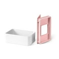 thumbnail image 6 of Somnr Wet Wipes Storage Box, Baby Wipes Dispenser Holder, Reusable Bathroom Wipe Container Dustproof Tissue Box Case with Lid for Home Office, White & Pink, 6 of 8