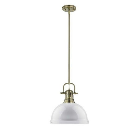 

Golden Lighting Duncan 1 Light Pendant with Rod