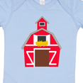 thumbnail image 4 of Inktastic Farming Large Red Barn with Hay Boys or Girls Baby Bodysuit, 4 of 5