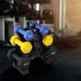 thumbnail image 4 of BalanceFrom Dumbbell Set with Stand (5lbs, 8lbs, 12lbs set), 4 of 7