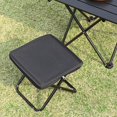 thumbnail image 3 of sunsanly Portable Folding Stool 220 Lbs Maximum Load-Bearing Travel Chair Oxford Cloth Multifunction Outdoor Folding Stool for Camping Fishing Hiking, 3 of 7