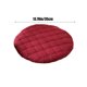 thumbnail image 3 of Cojín redondo y mullido para el suelo - Cojín de tatami Flock de 35x35 cm para sillón, sofá y asiento de coche - Rojo, marrón, azul, café, 3 of 6