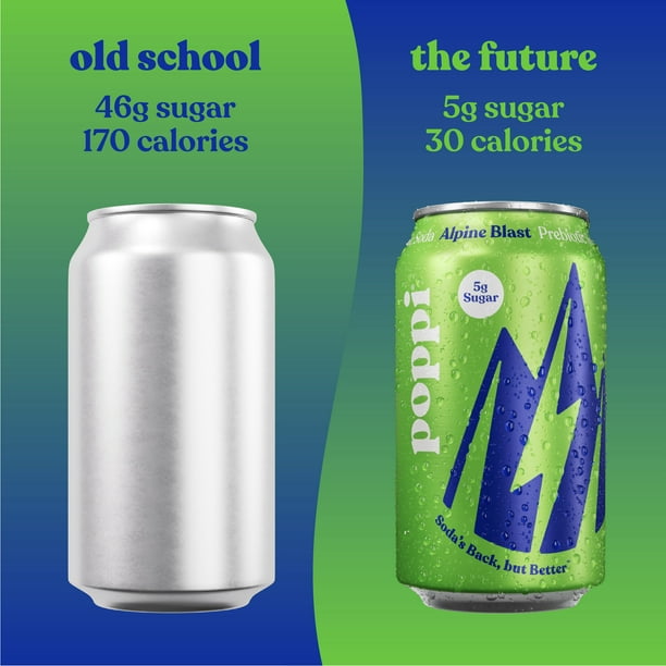 Poppi Soda Pop for Breakroom Fridge | Walmart Business - Walmart