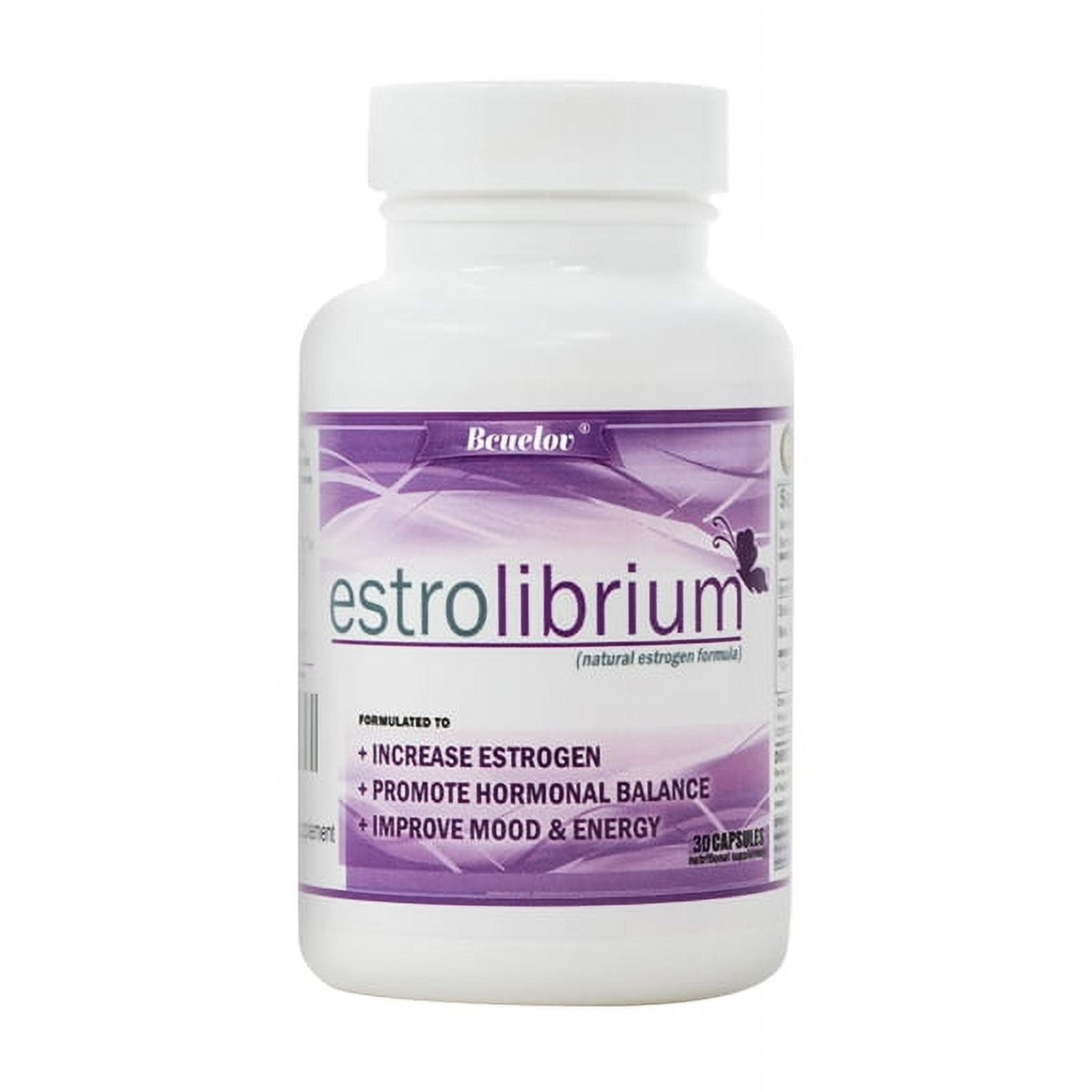 Bcuelov Estrogen 1500 mg Capsules-Promote hormonal balance and improve mood and energy 30 Capsules