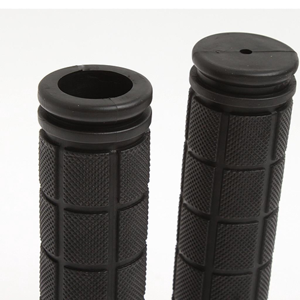 2PCS BMX MTB Bike Grips Mountain Bicycle Handlebar Soft Rubber Scooter Non Slip