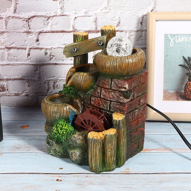 Table Decoration, Relieve Stress Desktop Fountain, For Coffee Shop Bedroom Study Room Restaurant
