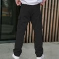 thumbnail image 3 of Mens Cargo Pants Elastic Waist Stretch Hiking Pants Lightweight Quick-Dry Windproof Workout Trousers With Multi Pockets, 3 of 9