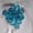 Blue, variant on 25Pcs Aquarium Glass Stones 14-18mm Decorative Crystal Gems 120g Vase Fillers Pebbles for Fish Tank Garden Decor