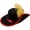 Yellow, variant on Adults Felt Pirate Hat with Feather Renaissance Musketeer Buccaneer Colonial Headwear