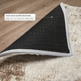 thumbnail image 6 of Addison Rugs Dream Shag Premium Machine Washable Transitional Abstract Brown Round Rug, 8' x 8', 6 of 8