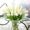 thumbnail image 2 of Lifelike Artificial Tulips, 30 Pcs, High-Quality Real Touch, Safe For Kids And Pets, Easy To Clean, Perfect For Home And Wedding Decor, Polyurethane Material, 2 of 8