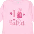 thumbnail image 4 of Inktastic I Love Ballet Girls Long Sleeve Toddler T-Shirt, 4 of 5