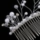thumbnail image 3 of Peineta de perlas de cristal Perla de Cristal Accesorio de Mujer Peinado Elegante Magideal Peineta de perlas de cristal, 3 of 7