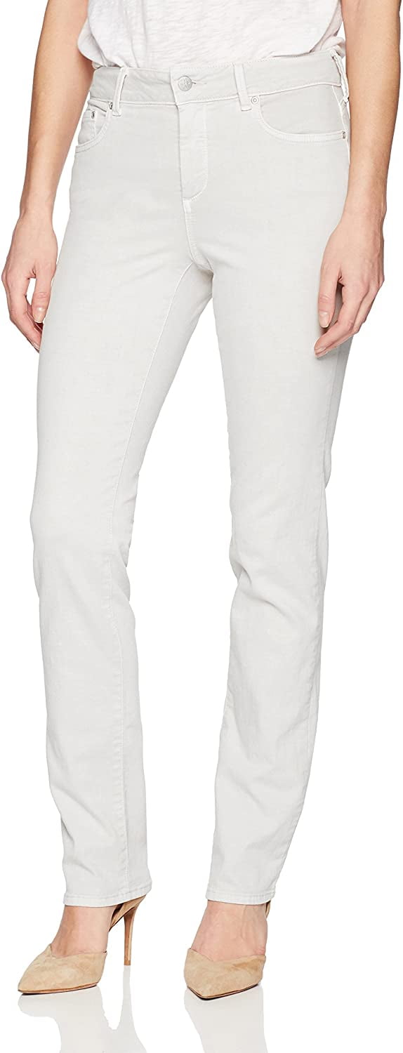 nydj sheri slim jeans white