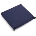 thumbnail image 1 of Coussin de Chaise en Polyester Filé 20 Pouces par 19 Pouces - Azul, 1 of 1