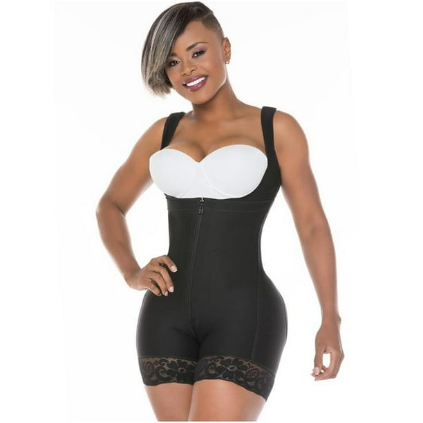 FAJA COLOMBIANA SALOME 217 TIPO POSTQUIRURGICACOLOR Negro TALLA T G COLOMBIANS SAL0217