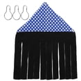 thumbnail image 1 of Hamster Tassel Hammock, Hammock Triangular Design Hanging Bed Cushion, Dutch For Hamster Pig  Royalblue, 1 of 8
