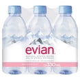 thumbnail image 1 of evian® natural spring water 330 mL bottles, 6 pack, 1 of 3