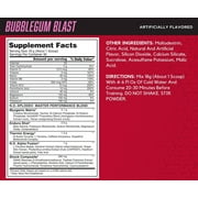 BSN N.O.-XPLODE Cool Rush Pre Workout Powder, Preworkout Energy Supplement for Men and Women with Creatine and Beta-Alanine, New Flavor: Bubblegum Blast, 30 Servings