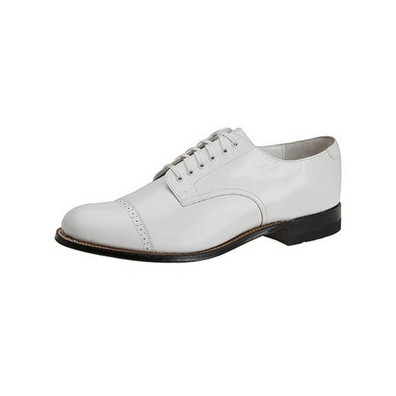 Stacy Adams Mens Madison Leather Lace Up Cap Toe Oxfords