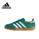 thumbnail image 3 of Adidas GAZELLE INDOOR Bañador retro original de caña baja, calzado casual para hombre y mujer, combinación de colores verde y blanco, 3 of 5