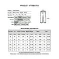 thumbnail image 2 of Mysszz Mens Cotton Linen Solid Color Pockets Elastic Waist Drawstring Casual Shorts, 2 of 4