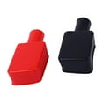 thumbnail image 4 of 2X cubierta de terminal de batería de coche universal de goma para coche barco automotriz 2 piezas, 4 of 8