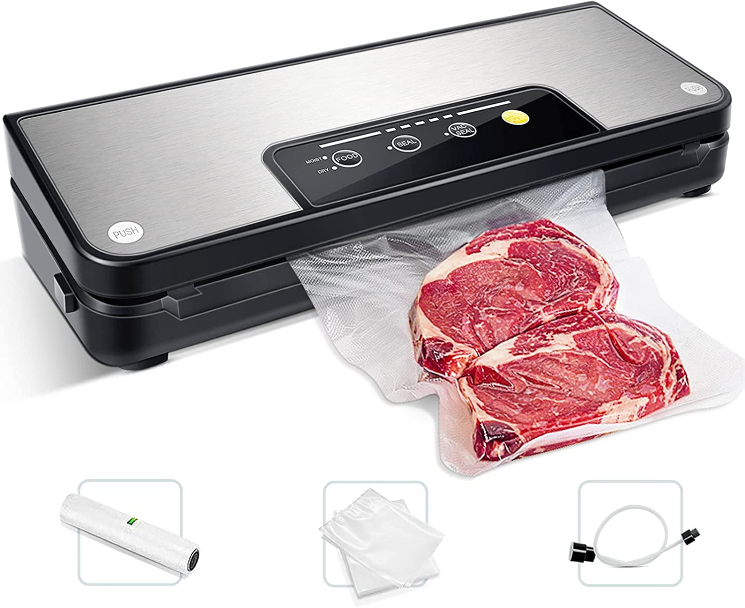 Buy Blusmart Food Vacuum Sealer Machine, 80Kpa Food Saver Sealer