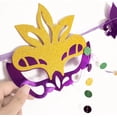 thumbnail image 7 of Cheerland Mardi Gras Garland Set, Green Purple Gold, 3-Piece, 7 of 7