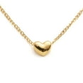 thumbnail image 1 of CAIROYAR Colgante de corazón de amor de aleación con forma de corazón de melocotón, collar para mujer, natural), 1 of 7