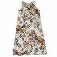 thumbnail image 4 of SPZTSX Womens Plus Size Sleeveless Crew Neck Floral Print Maxi Dress Summer Bohemian Beach Vacation Sundress, 4 of 4