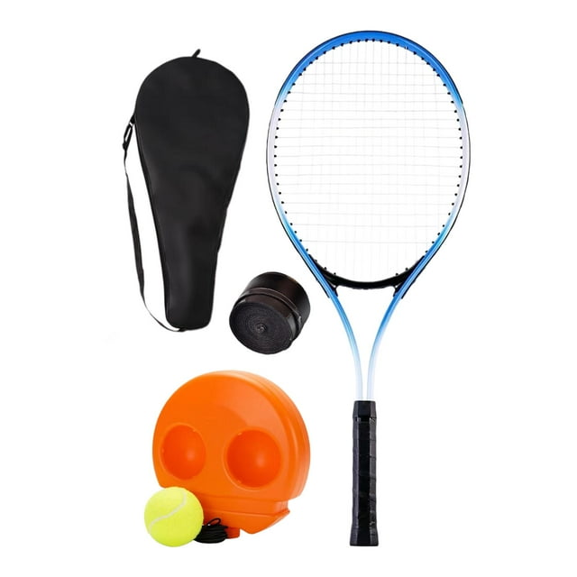 Almencla Solo Tennis Trainer Garden Self Practice for Women Men Kids Adults Beginners Random Color 5pcs