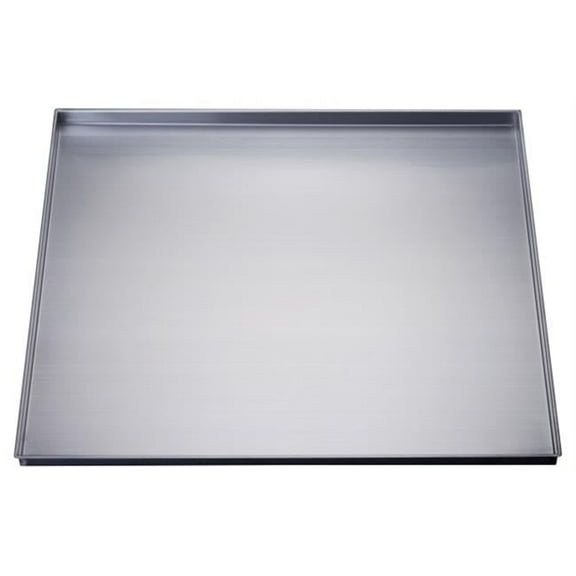 25 in. W Stainless Steel Under Sink Tray 27 in. Cabinets