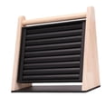 thumbnail image 5 of Rings Display Stand Tray Vertical Holder for Studs Jewelry Organizer Dresser White, 5 of 9