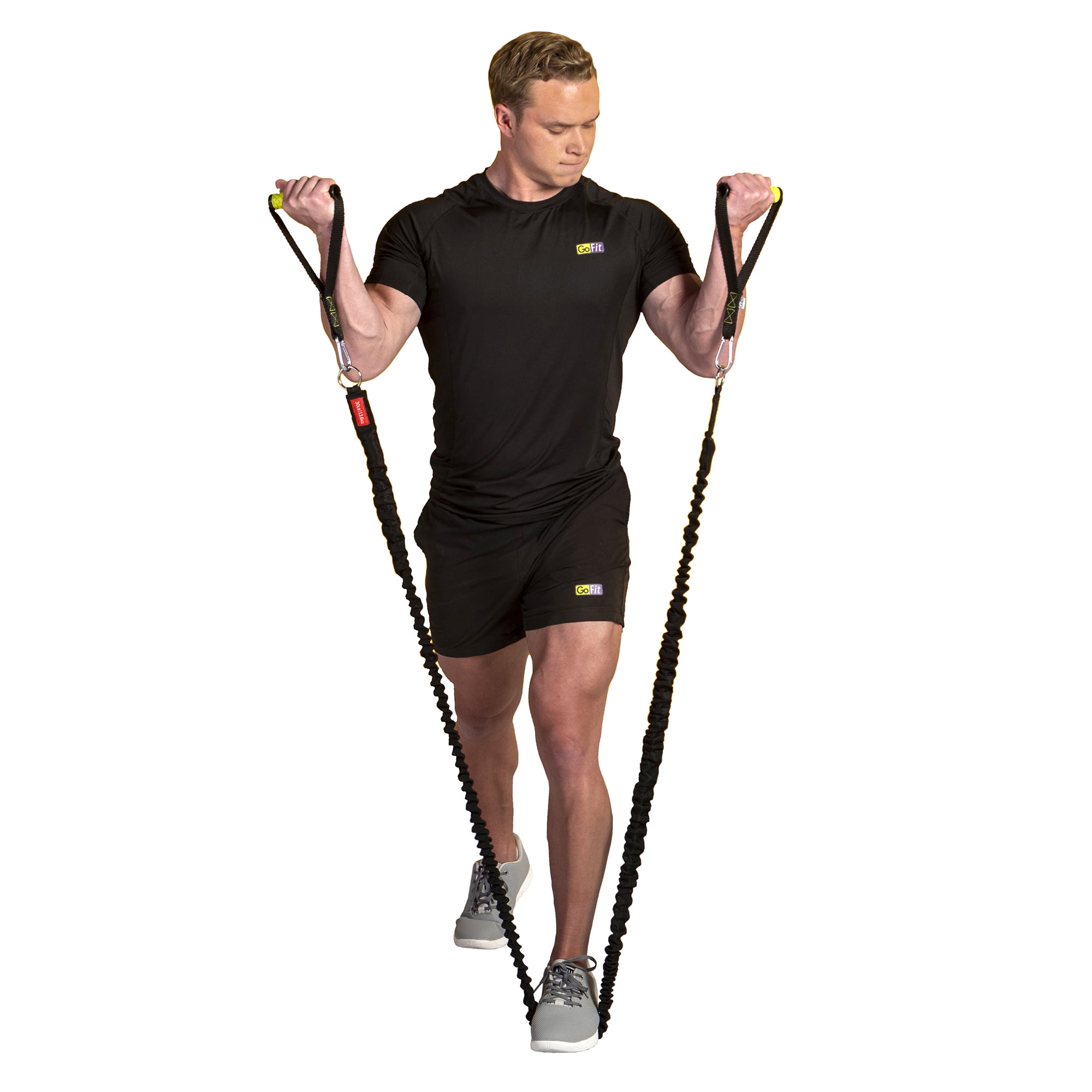 GoFit Safe Sleeve Power Tube with Handles, 30 lbs. Resistance