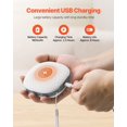 thumbnail image 4 of Portable 3 in 1 White Noise Machine with 21 Soothing Sounds Timer Night Light for Baby Adult Travel Office, 4 of 6