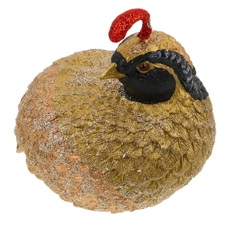 LOLIPPYY Realistic Multi-Color Resin Turkey Centerpiece for Thanksgiving Holiday Home Decor