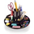 thumbnail image 1 of Officemate Organisateur Rotatif Recyclé, Noir (26250), 1 of 5