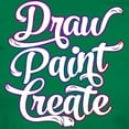 thumbnail image 3 of CafePress - Draw Paint Create Women's Classic T Shirt - Women's Traditional Fit Dark T-Shirt, 3 of 4