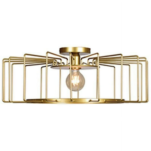 Access 23892LEDDLP-GLD Éclairage 9 x 23.25 Po. Montage Horizontal Filaire 1 Lumière en Cage, Or