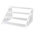 thumbnail image 2 of Large Acrylic Riser Acrylic Riser Display Shelf Display Case Accessory Organizer 4 Tiers 25cm, 2 of 9