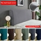 thumbnail image 5 of Funda antideslizante para cabecera de cama de terciopelo de maíz, cubierta elástica para cabecera de cama, cubierta trasera suave y extraíble para cabecera, cubierta antipolvo para camas Bedroon, 5 of 5